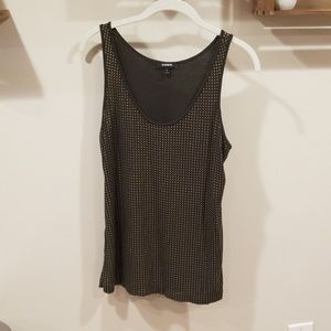 Dark green and gold tank